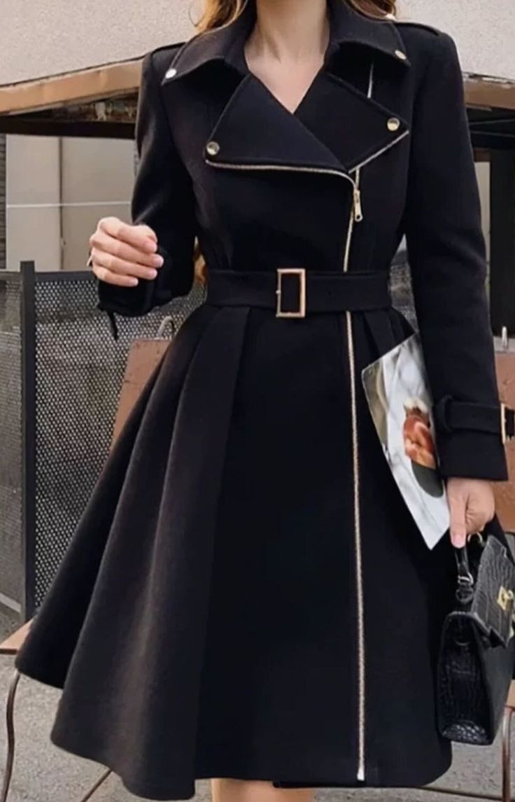 Vestido de Cuero Vintage